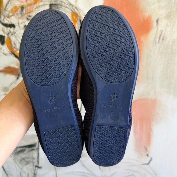 Rothy's Women's Navy Blue Loafers - Picture 5 of 5